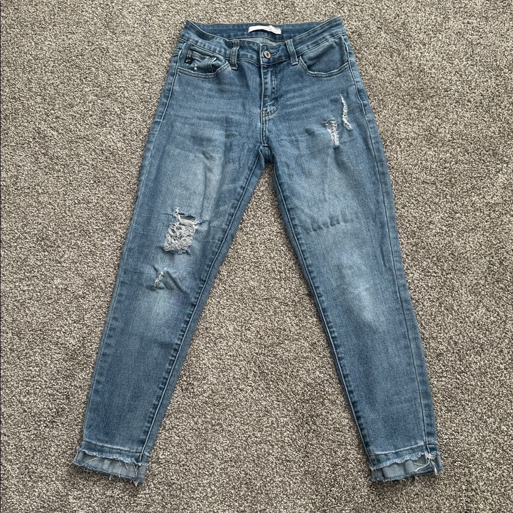 KanCan Distressed Skinny Jeans